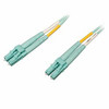 TRIPP LITE N820-03M-OM4 3M 10GB/100GB DUPLEX MULTIMODE 50/125 OM4 LSZH FIBER PATCH CABLE LC/LC AQUA 3 ME