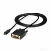 STARTECH.COM CDP2DVIMM2MB 6.6 FT. / 2 M USB C TO DVI CABLE AND ADAPTER IN ONE - 1920 X 1200 DVI CABLE - BL