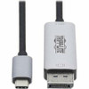 TRIPP LITE U444-006-DP8SE USB C TO DISPLAYPORT ADAPTER CABLE 8K UHD M/M DP 1.4 BLACK 6FT
