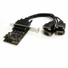 STARTECH.COM PEX4S553B ADD 4 RS232 SERIAL PORTS TO ANY PC USING A SINGLE PCI EXPRESS EXPANSION SLOT - P