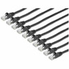 STARTECH.COM N6PATCH6BK10PK 6 FT. CAT6 ETHERNET CABLE  MULTIPACK MEETS ALL  ANSI/TIA-568-D CATEGORY 6 PATCH