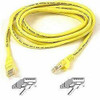 BELKIN COMPONENTS A3L980-14-YLW-S PATCH CABLE - RJ-45 (M) - RJ-45 (M) - 14 FT - UTP - ( CAT 6 ) - YELLOW