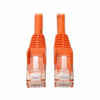 TRIPP LITE N201-010-OR 10FT CAT6 GIGABIT SNAGLESS MOLDED PATCH CABLE RJ45 M/M ORANGE
