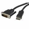 STARTECH.COM DP2DVIMM6X10 DISPLAYPORT 1.2 TO DVI-D ADAPTER CABLE CONNECTS DP++ SOURCE TO DVI DISPLAY/MONIT