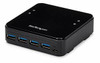 STARTECH.COM HBS304A24A SHARE UP TO FOUR USB 3.0 DEVICES BETWEEN FOUR DIFFERENT COMPUTERS - 4X4 USB 3.0