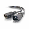 C2G 20941 15FT 18 AWG COMPUTER POWER EXTENSION CORD (IEC320C14 TO IEC320C13) (TAA COMPLIAN