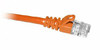 ENET SOLUTIONS, INC. C6-OR-4-ENC ENET CAT6 ORANGE 4 FOOT PATCH CABLE WITH SNAGLESS MOLDED BOOT (UTP) HIGH-QUALITY