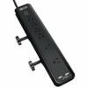 TRIPP LITE TLP606DMUSB SURGE PROTECTOR POWER STRIP DESK MOUNT 120V USB 6 OUTLET 6FEET  CORD