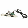 STARTECH.COM ICUSB232INT2 ADD TWO RS232 SERIAL PORTS TO ANY SYSTEM WITH AN AVAILABLE USB MOTHERBOARD HEADE