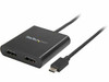 STARTECH.COM MSTCDP122HD USB TYPE-C DUAL-MONITOR ADAPTER CAN DRIVE 2X 4K 30HZ OR 2X 1080P 60HZ HDMI MONIT