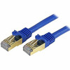 STARTECH.COM C6ASPAT25BL CAT6A ETHERNET CABLE DELIVERS 10 GIGABIT CONNECTION FREE OF NOISE   EMI/RFI INTE