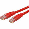 STARTECH.COM C6PATCH20RD 20FT RED CAT6 ETHERNET CABLE DELIVERS MULTI GIGABIT 1/2.5/5GBPS & 10GBPS UP TO 1