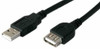 ADD-ON USBEXTAA6INB ADDON 15.24CM (6.00IN) USB 2.0 (A) MALE TO FEMALE BLACK EXTENSION CABLE