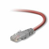 BELKIN COMPONENTS A3X126-03-RED-S CROSSOVER CABLE - RJ-45 (M) - RJ-45 (M) - 3 FT - UTP ( CAT 5E )