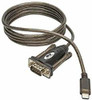 TRIPP LITE U209-005-C USB 2.0 USB-C TO DB-9 ADAPTER CABLE RS-232 TO USB-C M/M  5FT