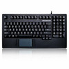 ADESSO AKB-425UB ADESSO EASYTOUCH  USB COMPACT KEYBOARD WITH GLIDE POINT TOUCHPAD , FITS  IN 19 1
