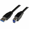 STARTECH.COM USB3SAB5M CONNECT USB 3.0 DEVICES UP TO 5M AWAY, WITH NO SIGNAL LOSS - USB 3.0 A TO B CABL