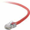 BELKIN COMPONENTS A3L791-03-RED-S PATCH CABLE - RJ-45 (M) - RJ-45 (M) - 3 FT - UTP - ( CAT 5E ) - RED