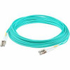 ADD-ON ADD-LC-LC-5M5OM4 THIS IS A 5M LC (MALE) TO LC (MALE) AQUA DUPLEX RISER-RATED FIBER PATCH CABLE. A