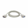 TRIPP LITE P520-006 6FT DB9 SERIAL EXTENSION CABLE STRAIGHT THROUGH RS232 M/F 6FT