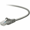 BELKIN COMPONENTS TAA791-10-GRY-S CABLE,CAT5E,UTP,RJ45M/M,10,GRY,PATCH,SNAGLESS,TAA