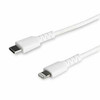 STARTECH.COM RUSBCLTMM1MW APPLE MFI CERTIFIED USB C TO LIGHTNING CABLE FOR FAST   SAFE CHARGE - KEVLAR ARA