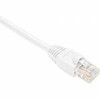 UNIRISE USA, LLC PC5E-06F-WHT-S 6FT WHITE CAT5E PATCH CABLE, UTP, SNAGLESS