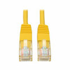 TRIPP LITE N002-010-YW 10FT CAT5E / CAT5 350MHZ MOLDED PATCH CABLE RJ45 M/M YELLOW 10FT