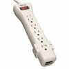 TRIPP LITE SUPER7TEL SURGE PROTECTOR POWER STRIP 120V 7 OUTLET RJ11 7FEET  CORD 2520 JOULES