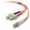 BELKIN COMPONENTS F2F202L7-15M PATCH CABLE - SC - MALE - LC - MALE - FIBER OPTIC - 15 M