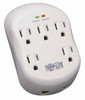 TRIPP LITE SK5TEL-0 SURGE PROTECTOR WALLMOUNT DIRECT PLUG IN 5 OUTLET RJ11 1080 JOULES