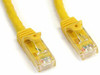 STARTECH.COM N6PATCH35YL 35FT CAT6 ETHERNET CABLE YELLOW 100W POE