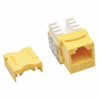 TRIPP LITE N238-001-YW CAT6/CAT5E 110 STYLE PUNCH DOWN KEYSTONE JACK YLW