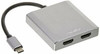 ROCSTOR Y10A203-A1 USB-C TO DUAL HDMI MULTI-MONITOR ADAPTE