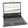 TRIPP LITE B021-000-19-SH RACK CONSOLE SHORT-DEPTH KVM CABLE KIT W/ 19INCH LCD VGA 1U