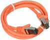 BELKIN COMPONENTS A3L980-03-ORG-S 3FT CAT6 SNAGLESS PATCH CABLE, UTP, ORANGE PVC JACKET, 23AWG, 50 MICRON, GOLD PL