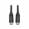 TRIPP LITE U420-010 USB C TO USB TYPE C CABLE 3.1 GEN 1, 5 GBPS 3A RATING M/M 10FT