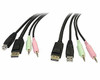 STARTECH.COM DP4N1USB6 4IN1 USB DISPLAYPORT KVM SWITCH CABLE