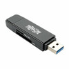TRIPP LITE U452-000-SD-A USB C MEMORY CARD READER ADAPTER 2 IN 1 USB-A / USB-C USB TYPE C
