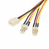 STARTECH.COM TX3SPLIT12 12IN TX3 FAN POWER SPLITTER CABLE