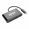 TRIPP LITE U460-004-2A2CB 4-PORT USB 3.1 GEN 1 PORTABLE HUB, USB-C TO (X2) USB-A AND (X2) USB-C, THUNDERBO