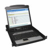TRIPP LITE B020-U16-19-IP 16-PORT  IP KVM SWITCH RACK CONSOLE W/ 19INCH LCD 1U