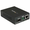 STARTECH.COM MCM1110SFP CONVERT AND EXTEND DIFFERENT NETWORKS OVER A GIGABIT FIBER CABLE CONNECTION USIN