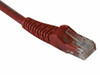 TRIPP LITE N001-025-RD 25FT CAT5E / CAT5 SNAGLESS MOLDED PATCH CABLE RJ45 M/M RED 25FT