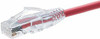 UNIRISE USA, LLC CS6-30F-RED 30FT CAT6 CLEARFIT SLIM PATCH CABLE RED