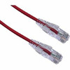 AXIOM C6ABFSB-R7-AX AXIOM 7FT CAT6A BENDNFLEX ULTRA-THIN SNAGLESS PATCH CABLE 650MHZ (RED)