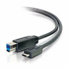 C2G 28865 3FT USB 3.0 (USB 3.1 GEN 1) USB-C TO USB-B CABLE M/M - BLACK