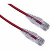 AXIOM C6ABFSB-R3-AX AXIOM 3FT CAT6A BENDNFLEX ULTRA-THIN SNAGLESS PATCH CABLE 650MHZ (RED)