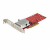 STARTECH.COM PEX8M2E2 DUAL M.2 PCIE SSD ADAPTER TO INSTALL 2 PCI EXPRESS M-KEY SSD (NVME/AHCI) IN COMP