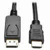 TRIPP LITE P582-006-V2-ACT 6FT DISPLAYPORT TO HD ADAPTER ACTIVE CONVERTER DP W/ LATCHES TO HDMI DPORT 1.2 4